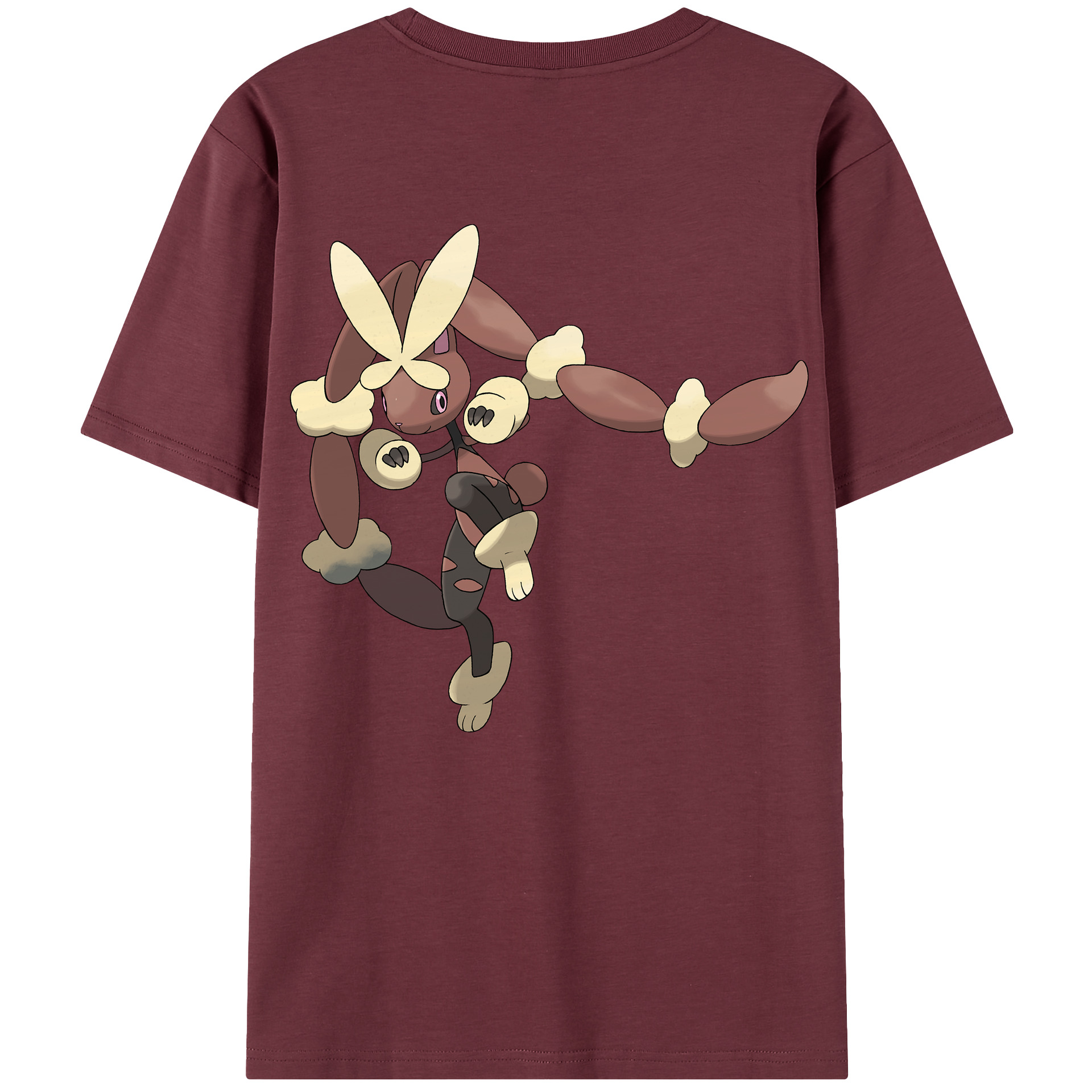 （画像用） ポケットモンスター Pokémon 綿100％半袖Tシャツ（背面プリント）